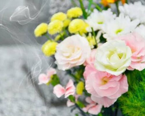 供花