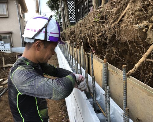 ブロック積み