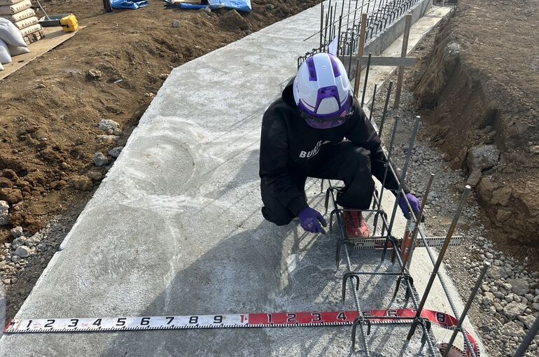 透水マット敷設工事