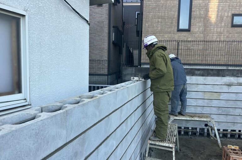 ハンチ枠組み工事