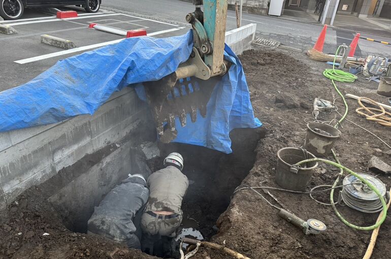 型枠ブロックベース枠組み工事