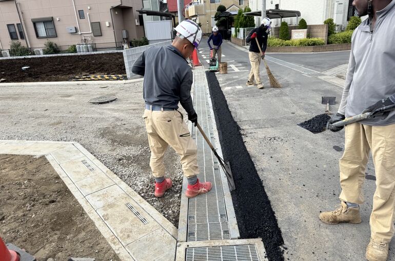 開発道路中間検査