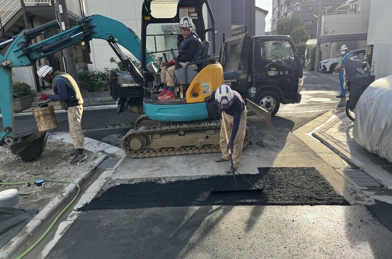 給排水取り出し工事