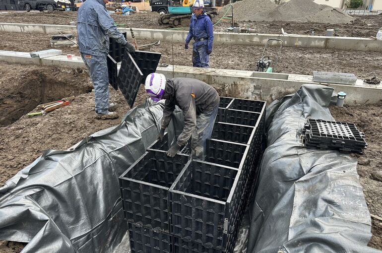 BOX暗渠設置工事