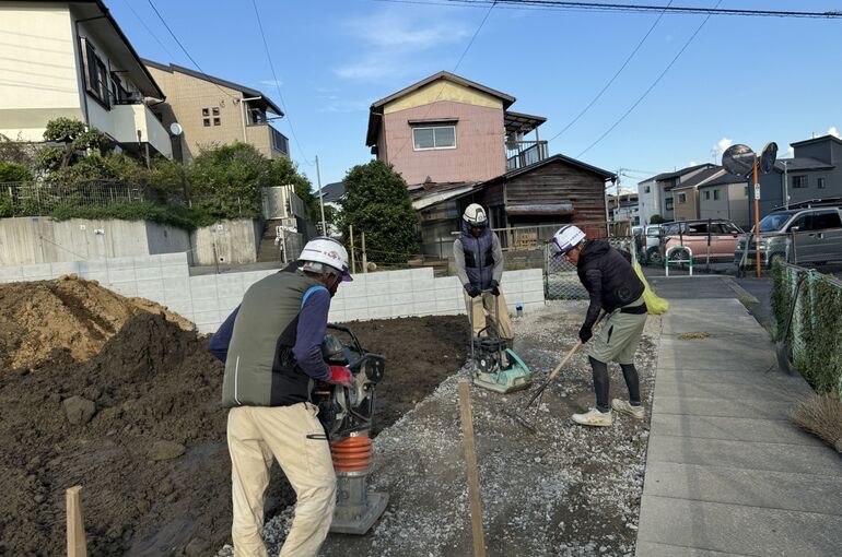 セットバック路盤不陸正整工事