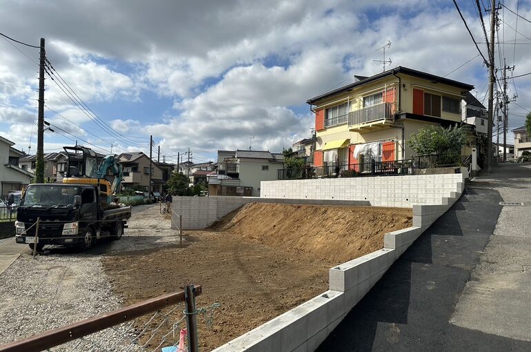 ブロック積み工事