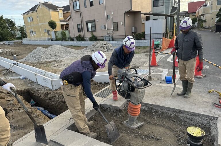 給排水取り出し工事