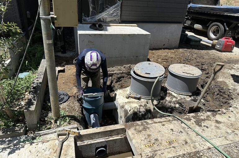 浄化槽設置工事