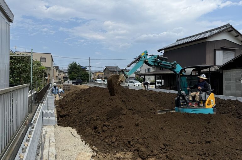 盛土工事