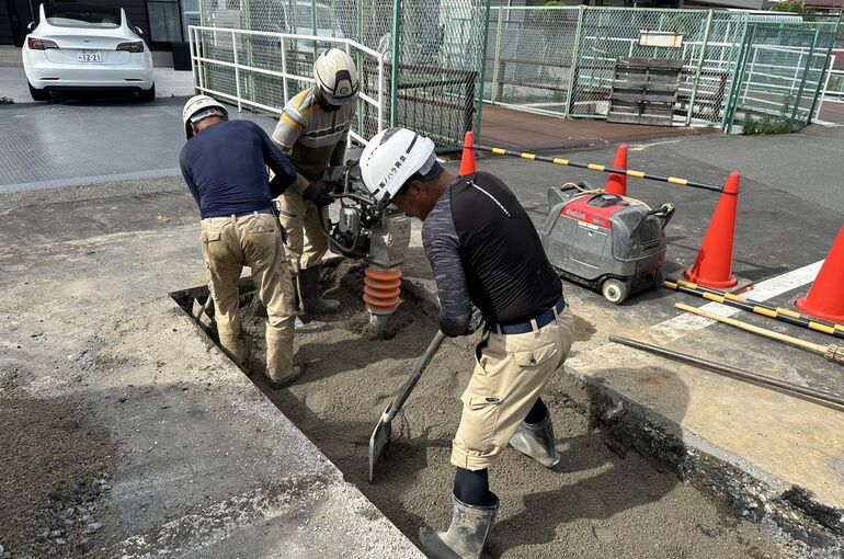 給水取り出し工事
