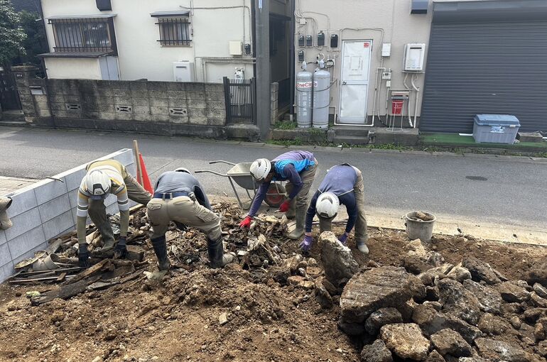 下水最終桝取り付け