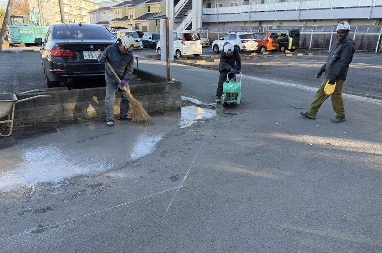 ブロック積み工事