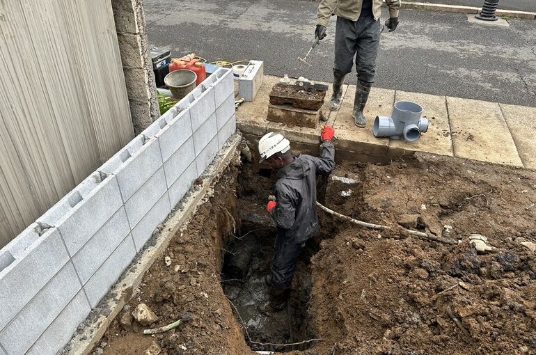 開発道路舗装工