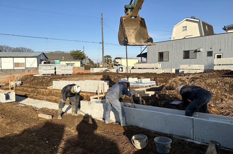 ブロック積み工事