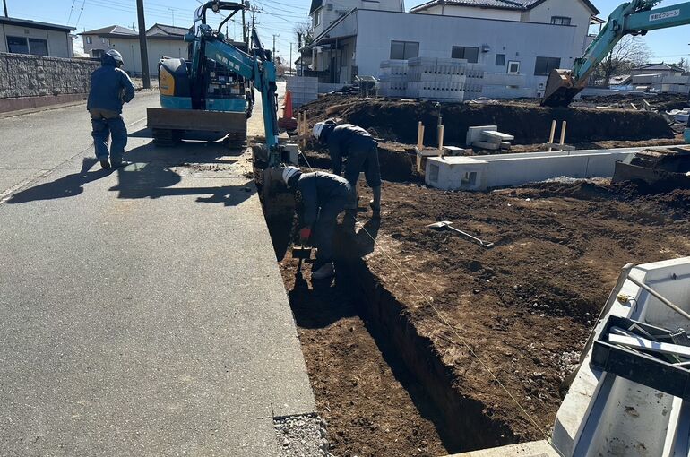 基礎コンクリート工事