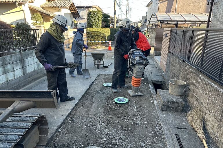 給水引き込み工事