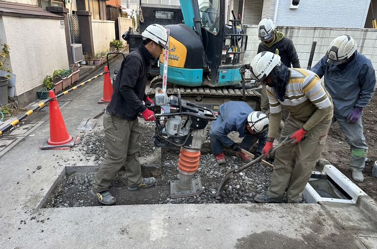 給排水取出し工事