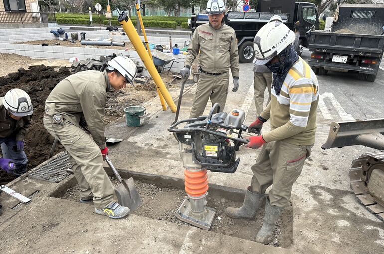 給排水取出し工事