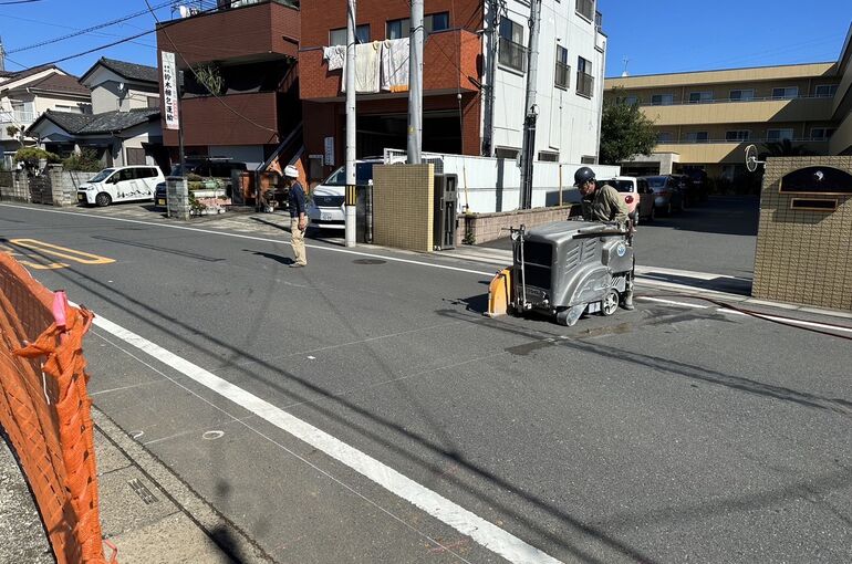 市道カッター工