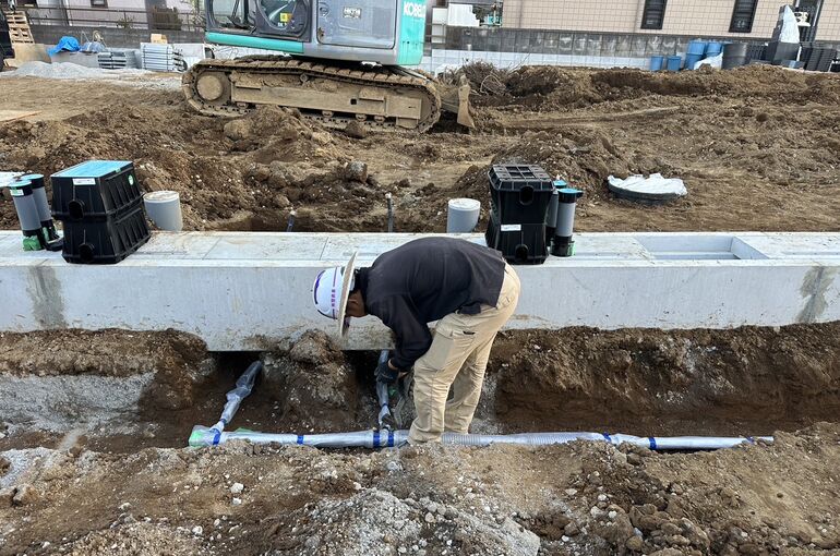 給水引き込み工事