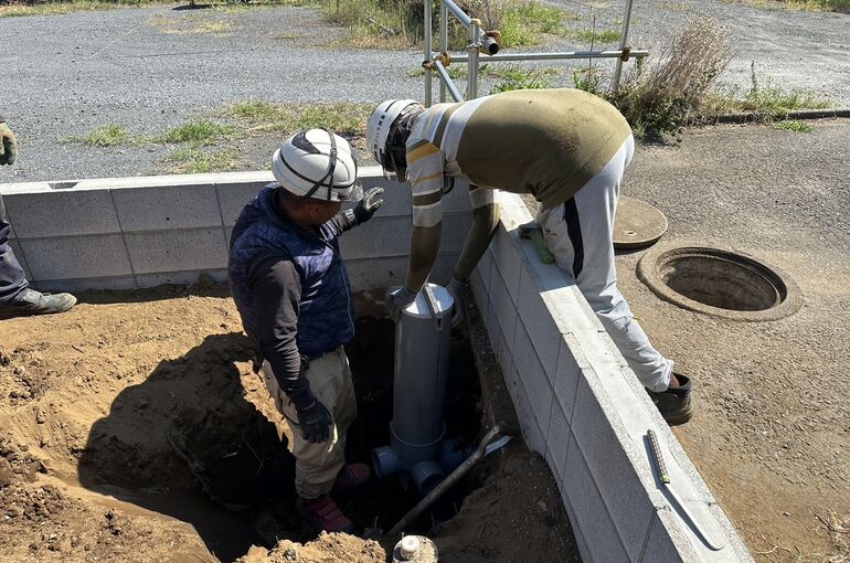 給水取り替え工事