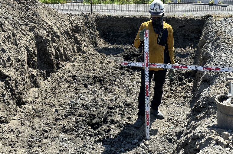 埋設物撤去工事