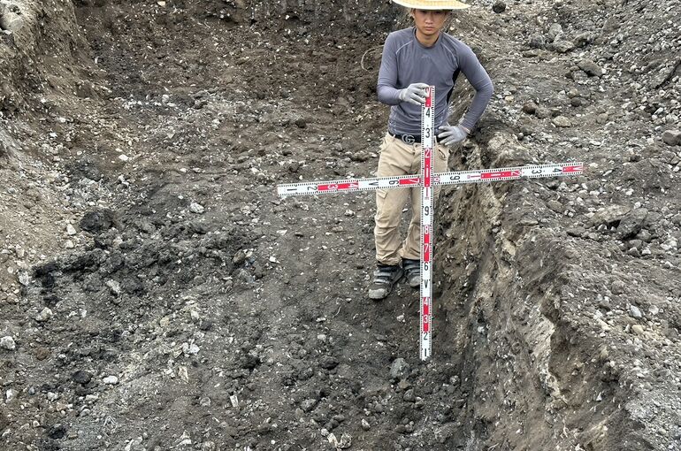 埋設物撤去工事