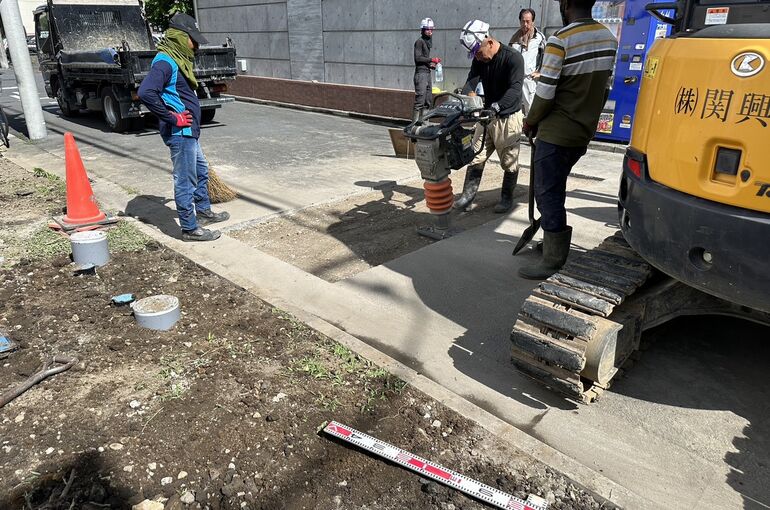 給排水取出し工事