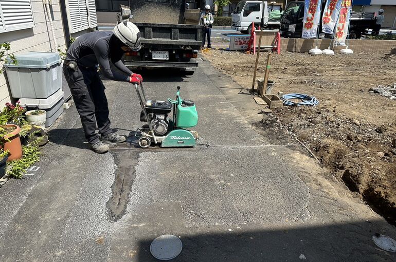 給排水取出し工事