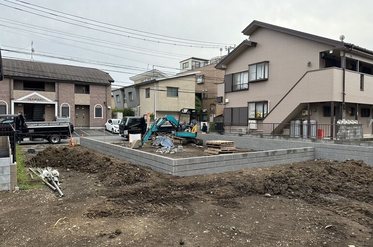 ブロック積み工事