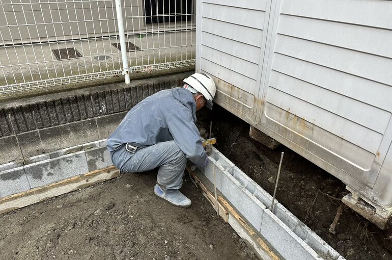 新設ブロック工事