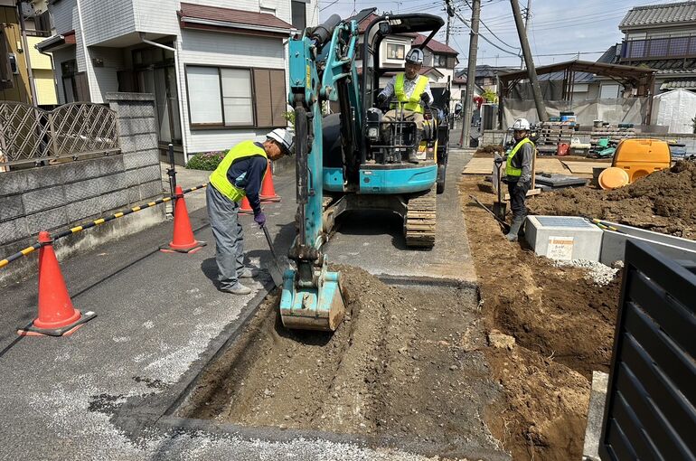 給排水取出し工事