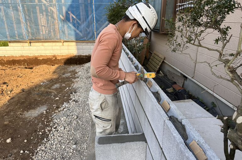 ブロック工事