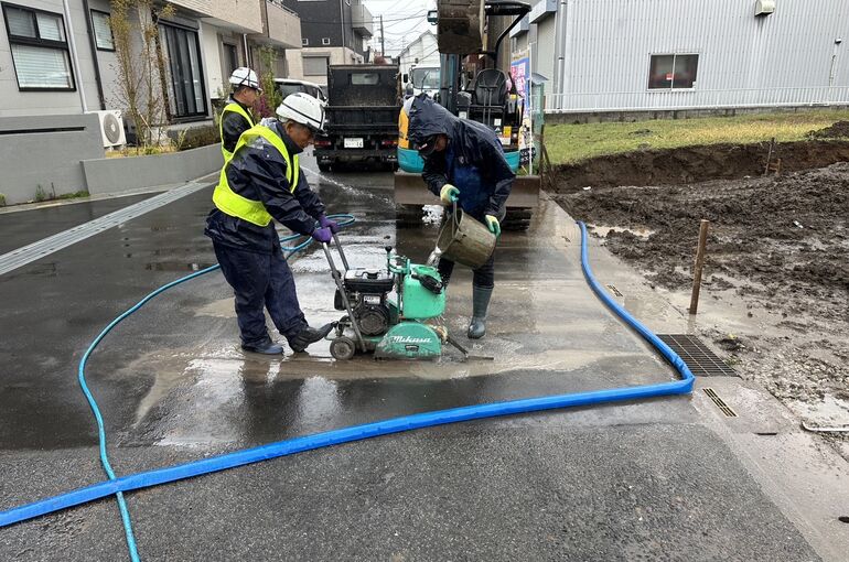 給排水取出し工事