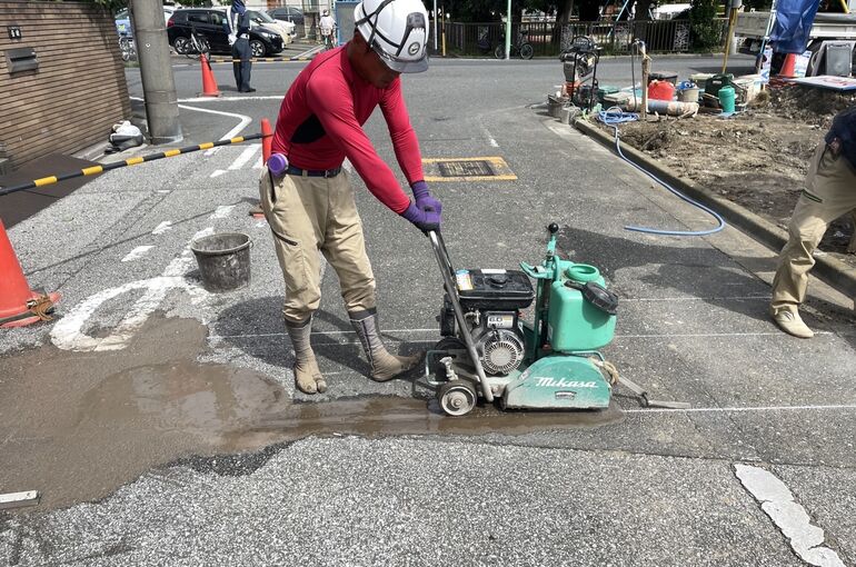 給排水取出し工事