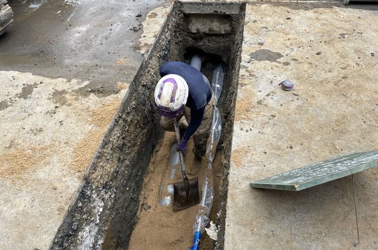 取出し工事２現場