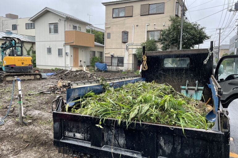 ブロック撤去・給水改造