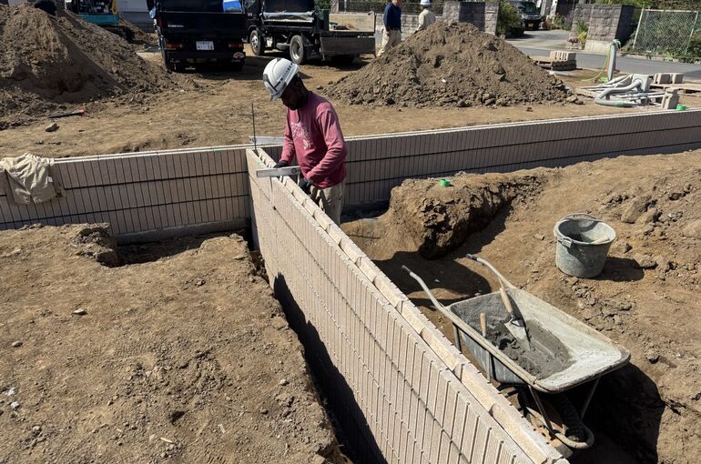 天端仕上げ工事