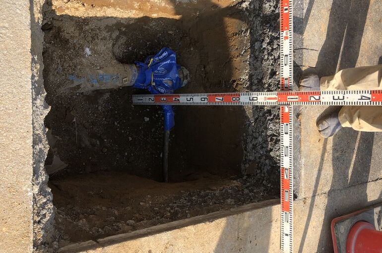 取り出し２現場