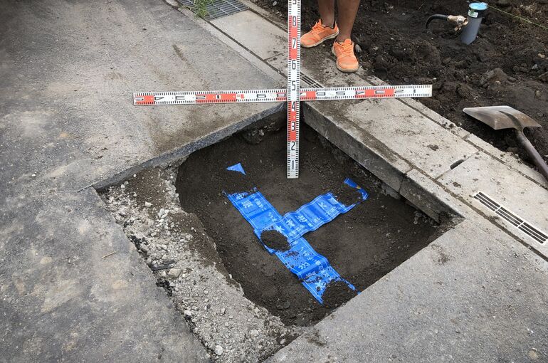 給水取り出し工事