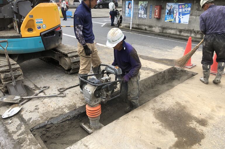 下水取り出し工事