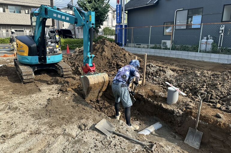 セットバック路盤入れ替え工