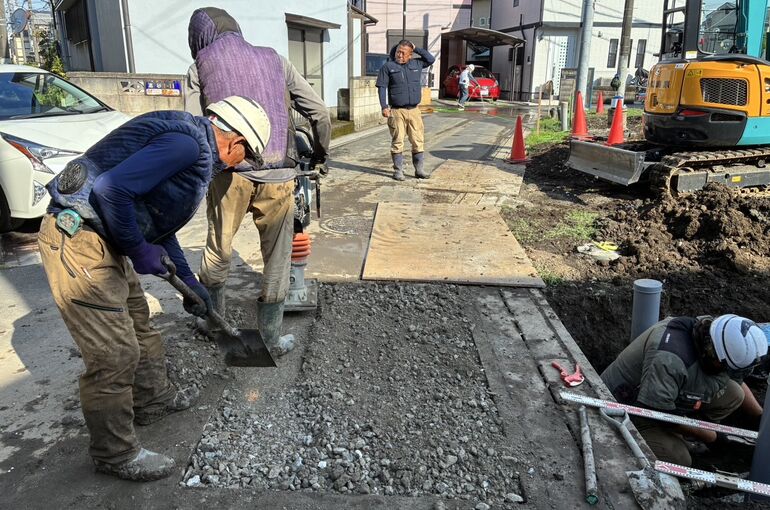 ロングU下地工事