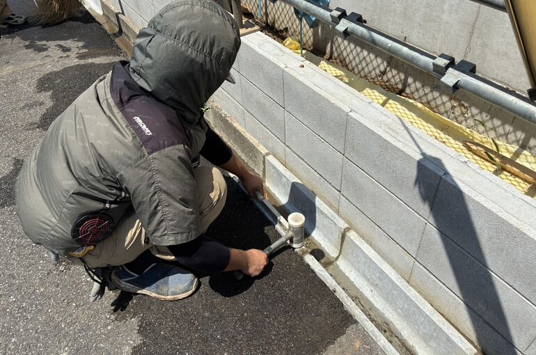 下水布設工埋め戻し工事