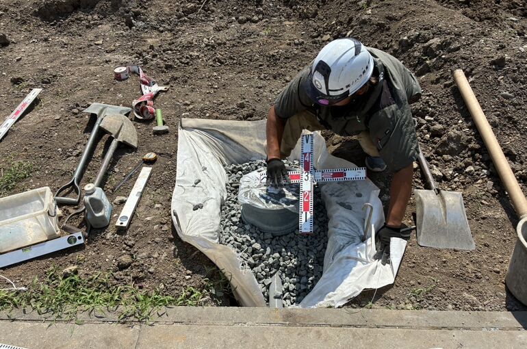 雨水浸透桝設置工事