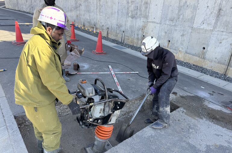 給排水取り出し工事