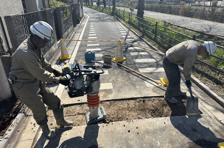 給水取り出し工事