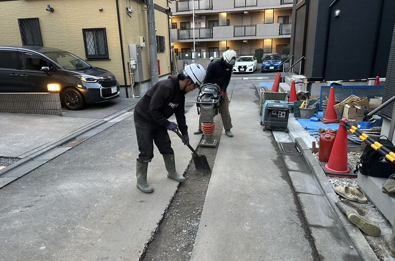 給水引き込み工事